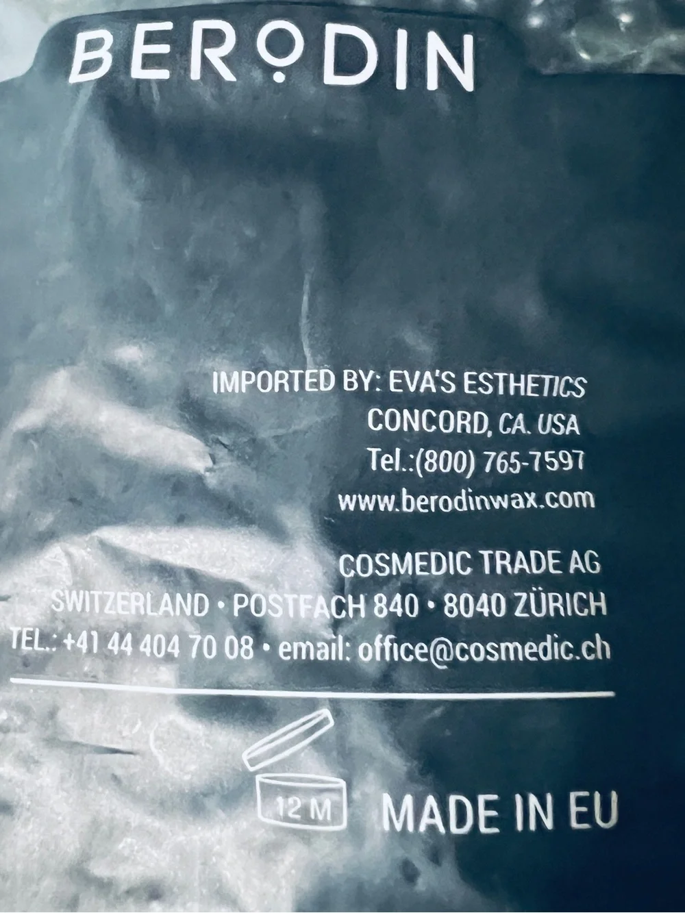 Blue No-Strip Wax Beans for Women